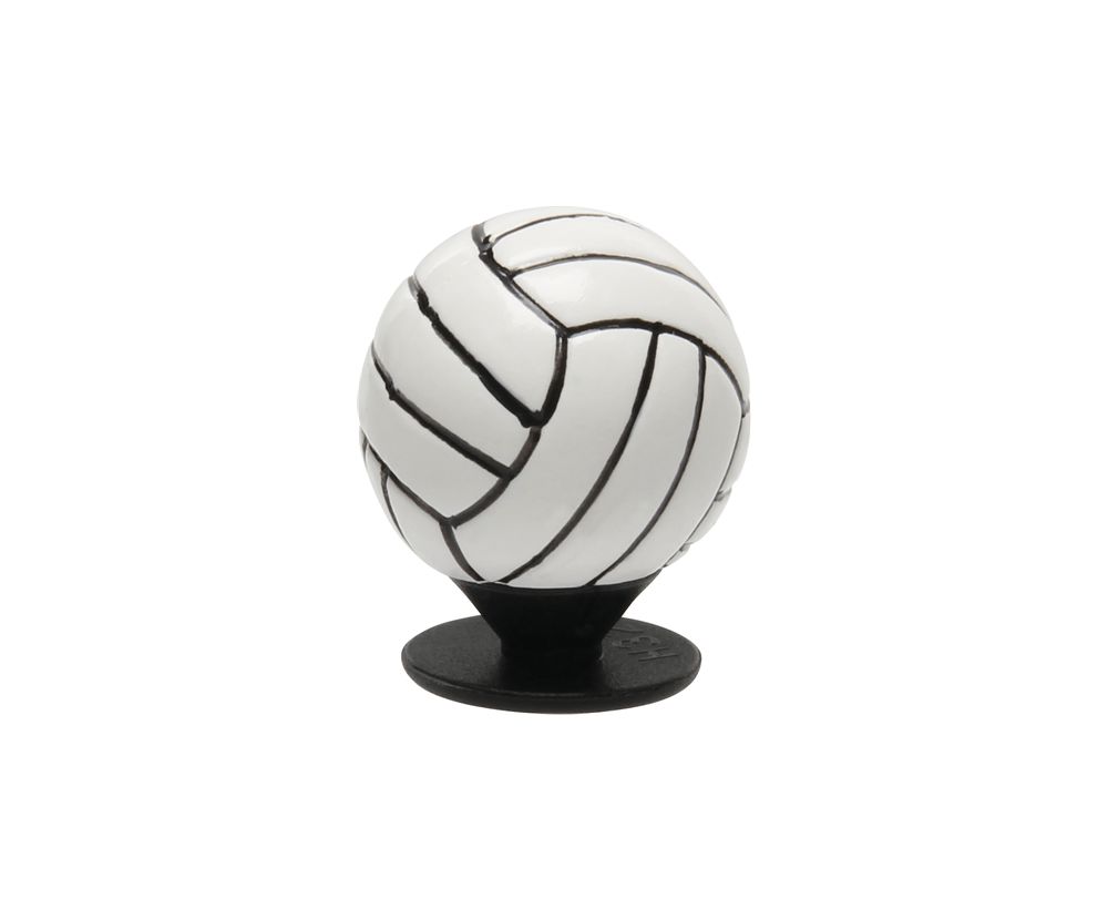 Crocs 3d Volleyball Jibbitz Dame Hvide | 270-FHSMEY