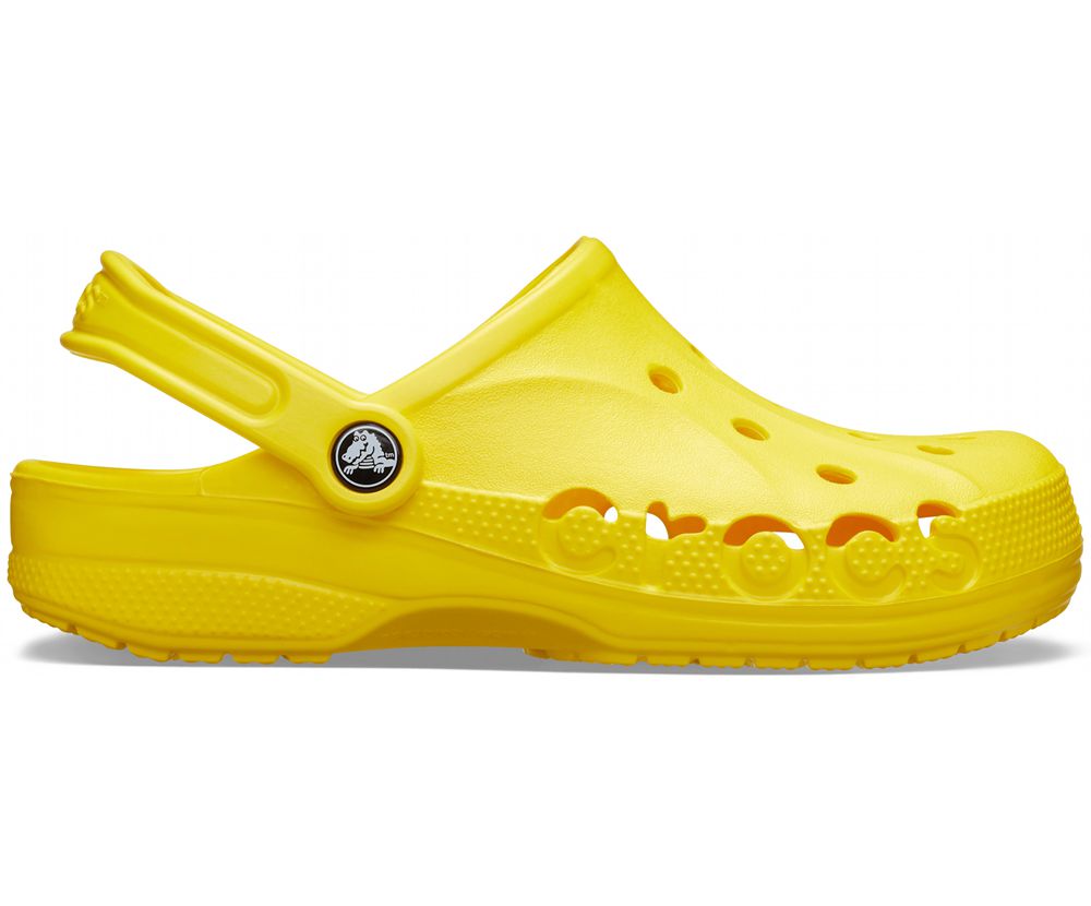 Crocs Baya Træsko Dame Gul | 589-YUOGKQ