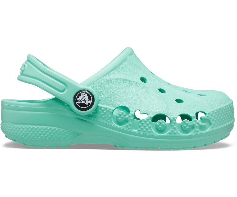 Crocs Baya Træsko Pige Turkis | 320-HFEOBA