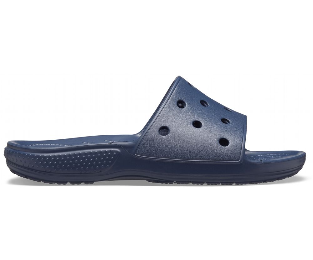 Crocs Classic Badesandaler Dame Mørkeblå | 853-MUQGWY