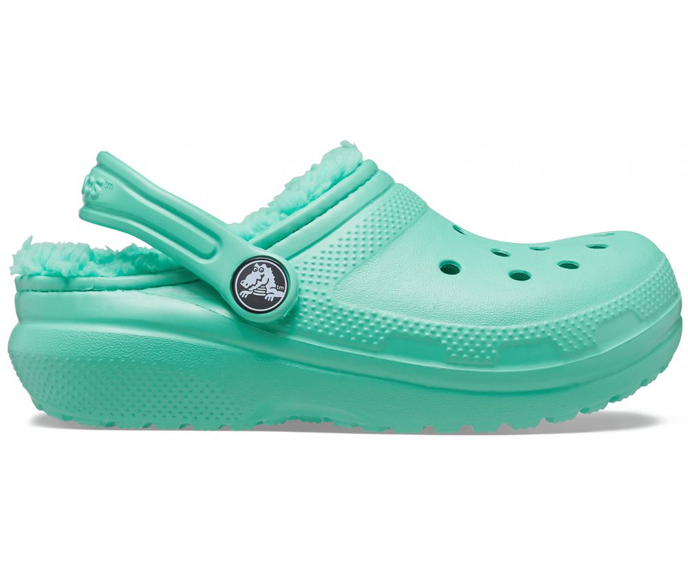 Crocs Classic Forede Træsko Pige Grøn | 378-VZOALB