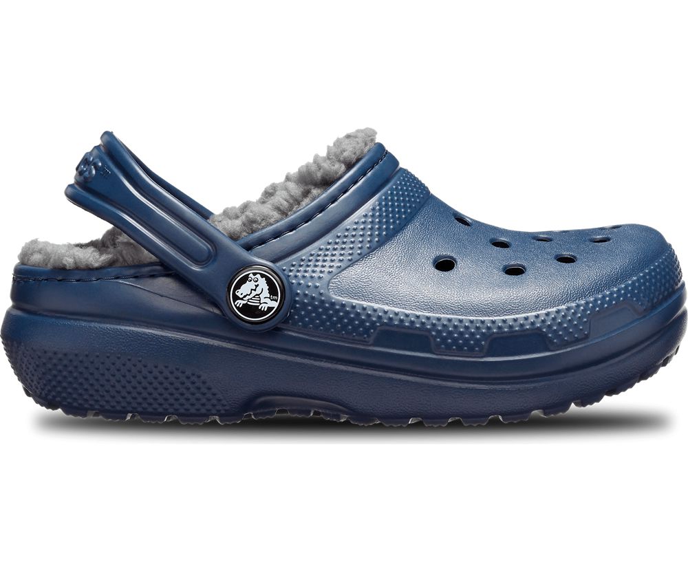 Crocs Classic Forede Tøfler Pige Mørkeblå | 598-WKJPMN