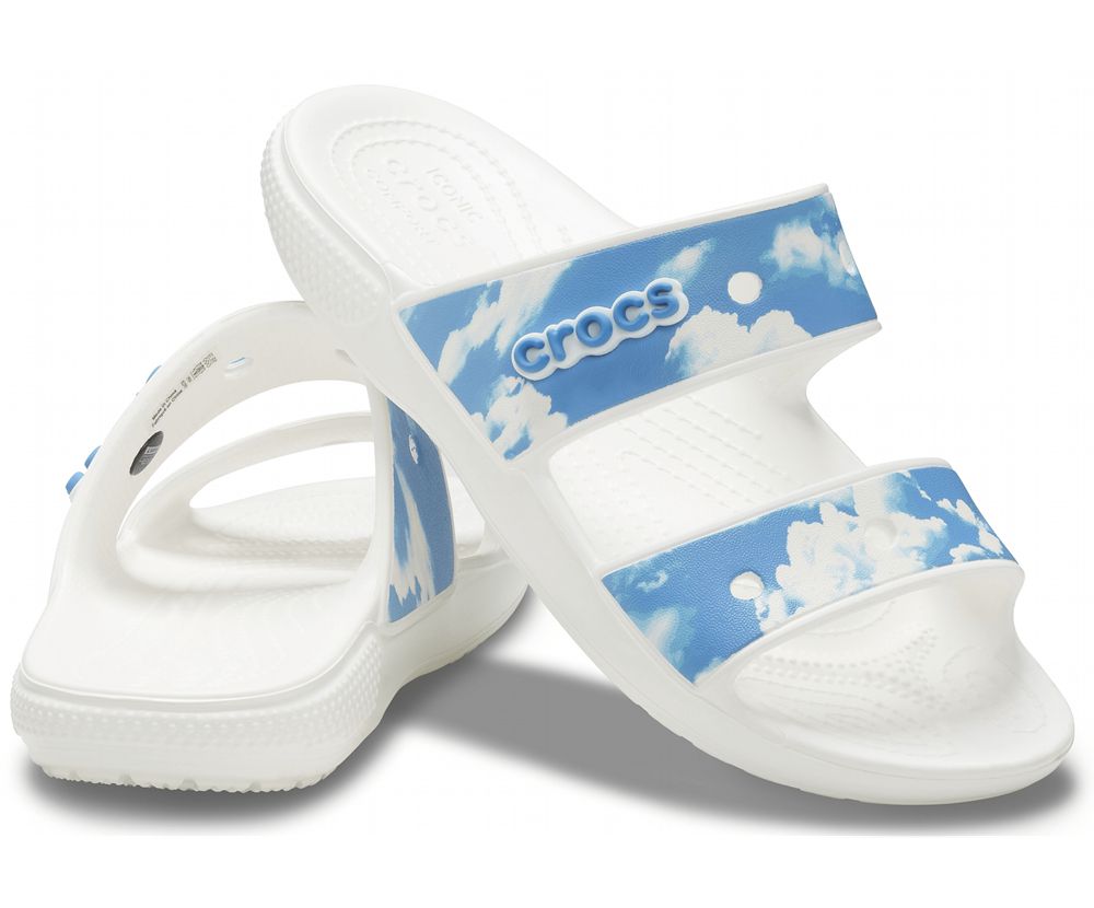 Crocs Classic Out Of This World Sandaler Herre Blå | 507-AZVYIO