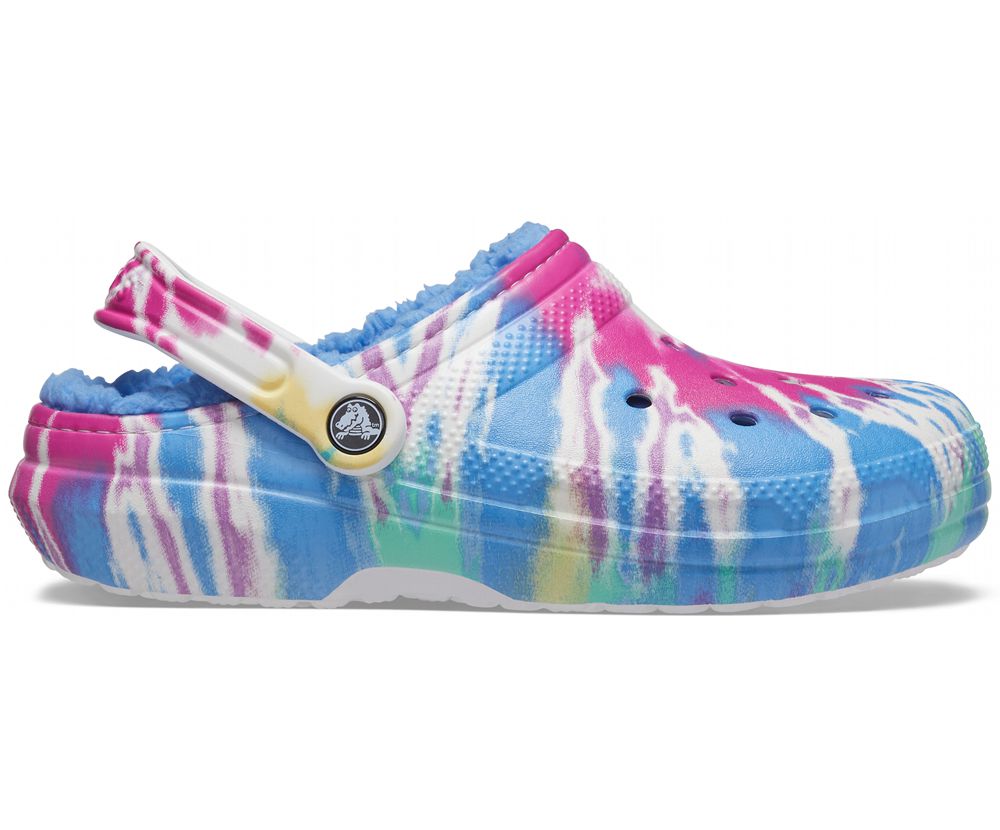 Crocs Classic Tie-Dye Forede Træsko Dame Flerfarvede | 691-IJPAWH