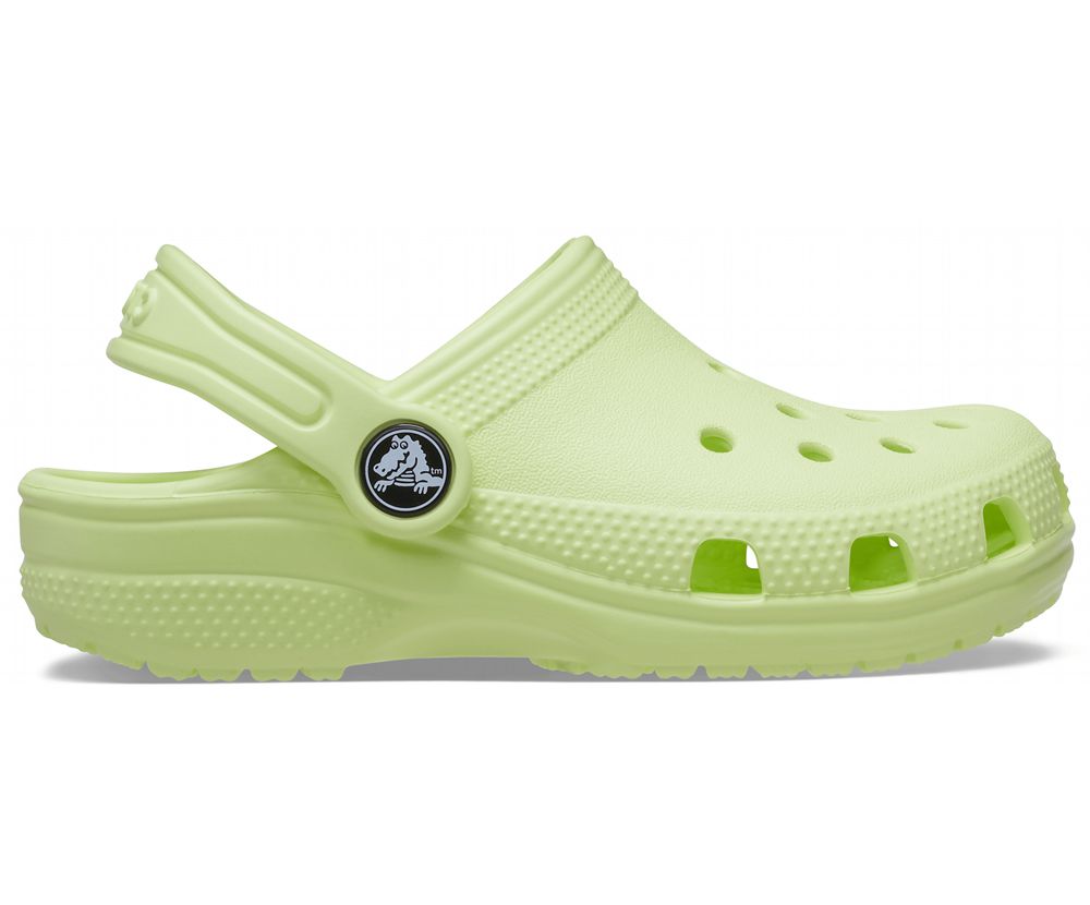 Crocs Classic Træsko Pige Grøn | 420-VHBSPY