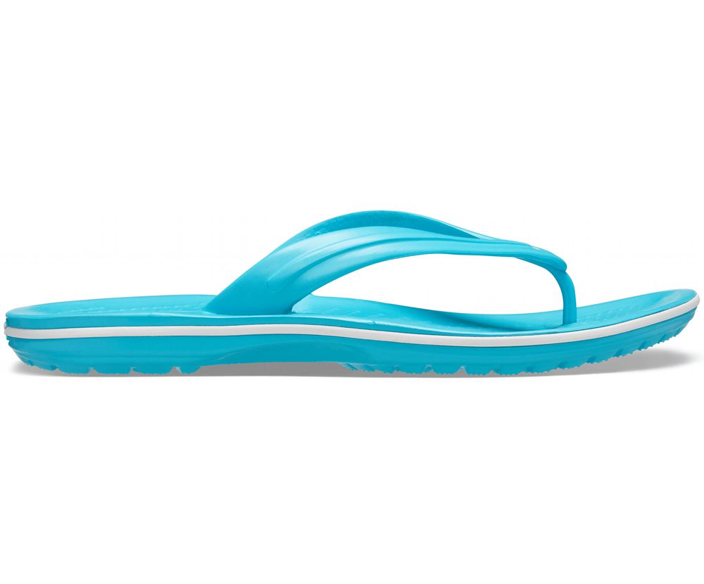 Crocs Crocband™ Flip Sandaler Dame Turkis | 618-DCHGWJ