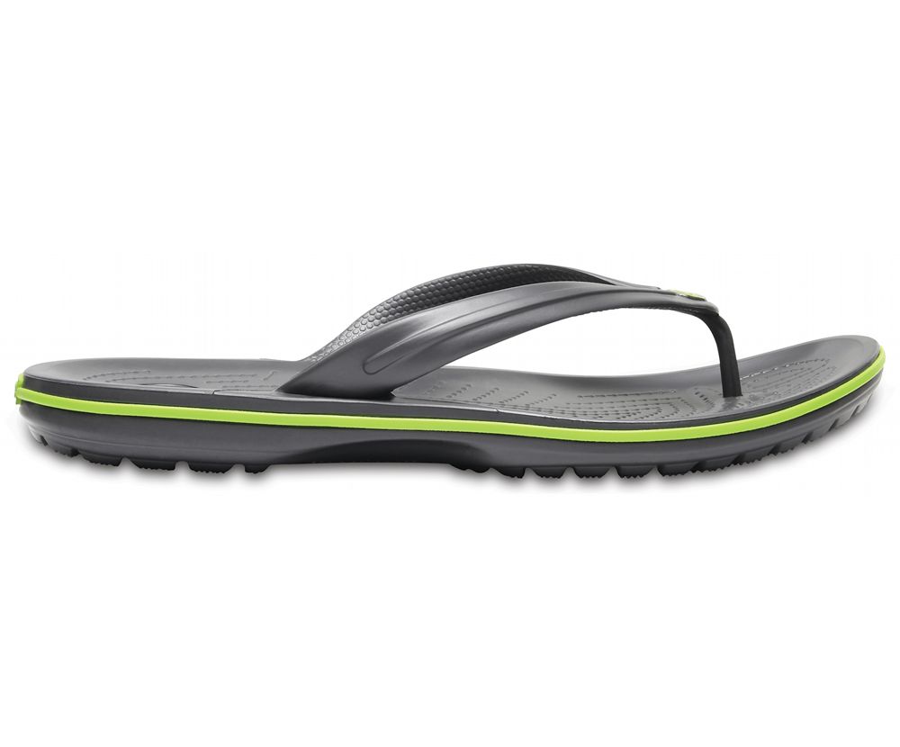 Crocs Crocband™ Flip Sandaler Herre Grå | 256-NIVWYQ