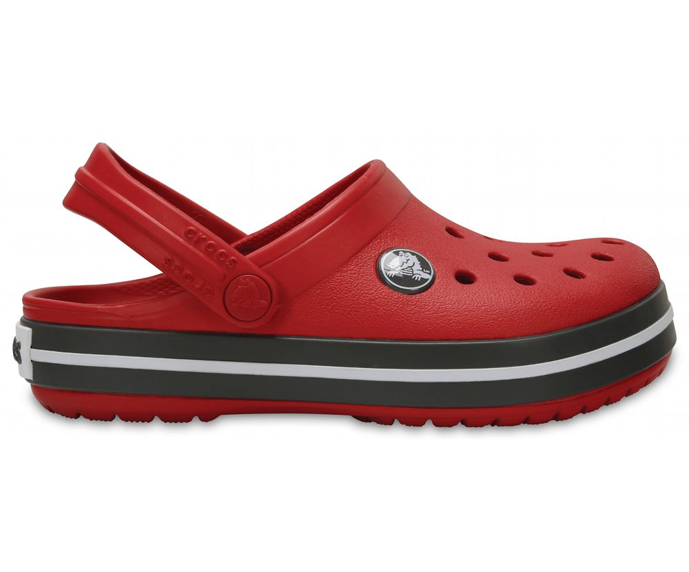 Crocs Crocband™ Træsko Pige Rød | 923-MGJFAE