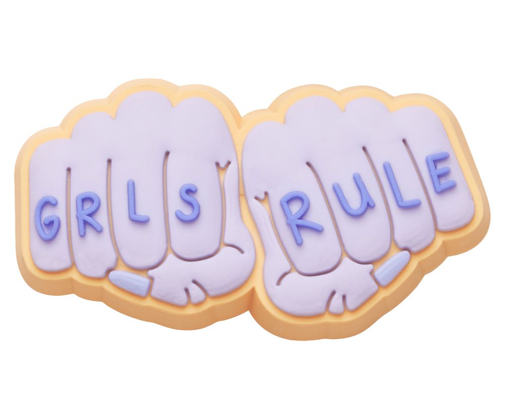 Crocs Girls Rule Jibbitz Dame Lilla | 341-AEYIKF