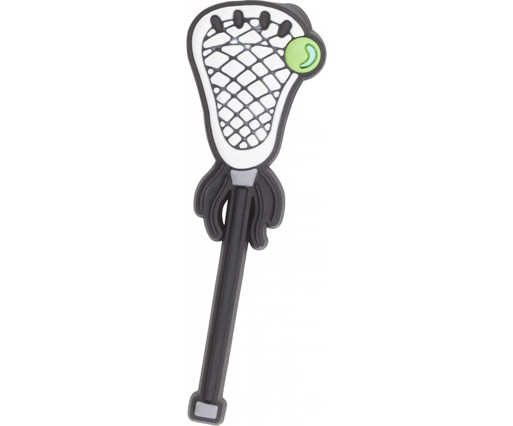 Crocs Lacrosse Stick Jibbitz Dame Hvide | 495-RKAPWU