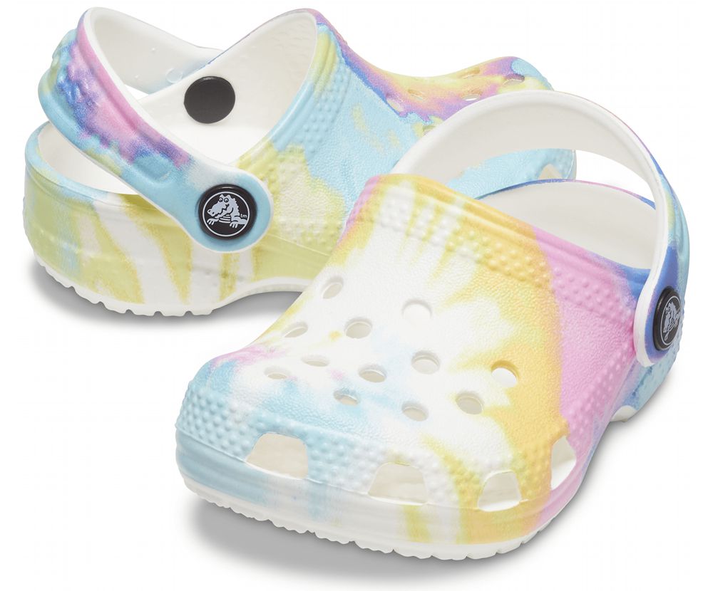 Crocs Littles™ Graphic Træsko Drenge Flerfarvede | 287-HBGXSR