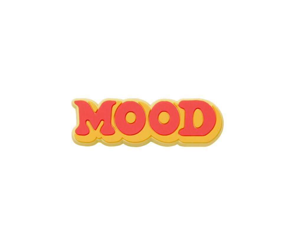 Crocs Mood Jibbitz Dame Rød | 381-GAZBEF