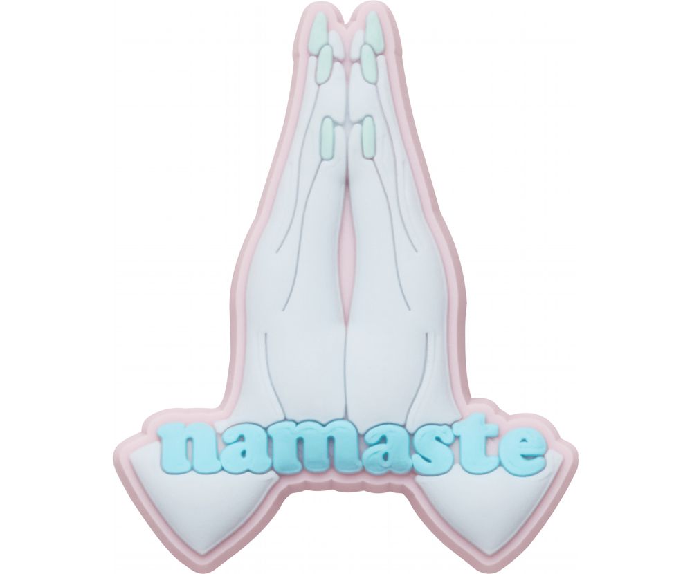 Crocs Namaste Jibbitz Dame Hvide | 985-ZPGCVF