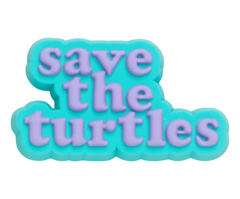 Crocs Save The Turtles Jibbitz Dame Lilla | 786-FZXTYD