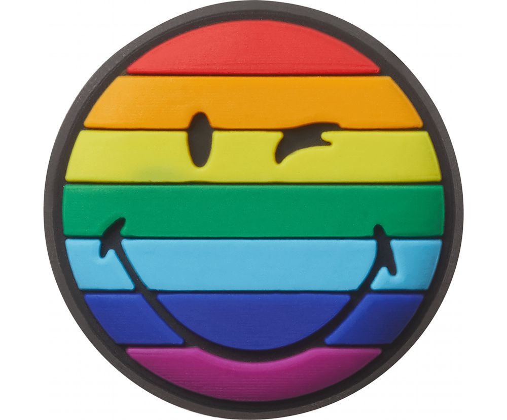 Crocs Smiley® Pride Jibbitz Dame Flerfarvede | 031-NJUSBW