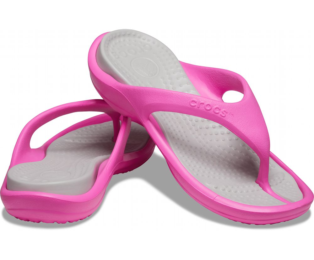 Crocs Athens Flip Sandaler Dame Lyserød | 726-KLGJOP