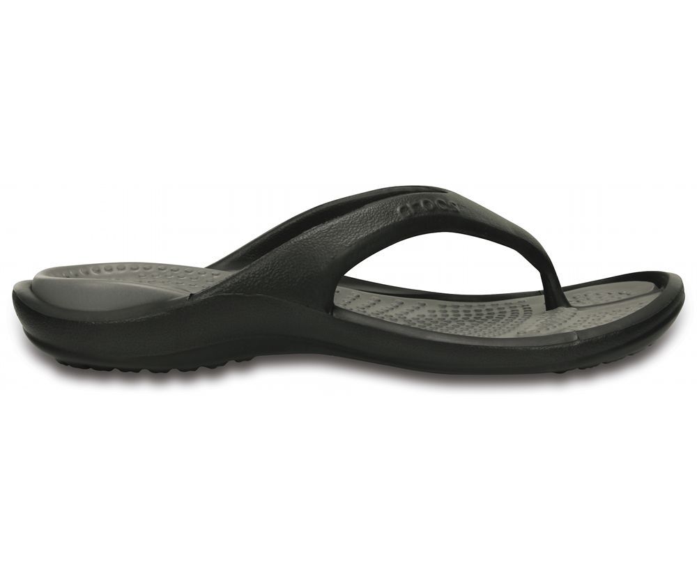 Crocs Athens Flip Sandaler Dame Sort | 695-YDRZPE