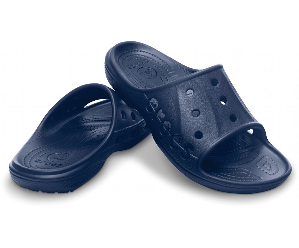 Crocs Baya Badesandaler Dame Mørkeblå | 296-IYXHRG