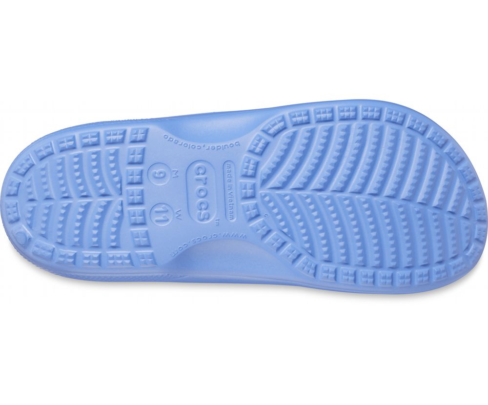 Crocs Baya Flip Sandaler Dame Blå | 421-NWZYMU