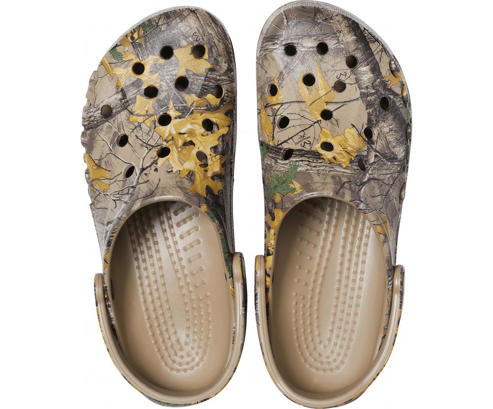 Crocs Baya Realtree Xtra® Træsko Dame Brune | 910-FETLDK