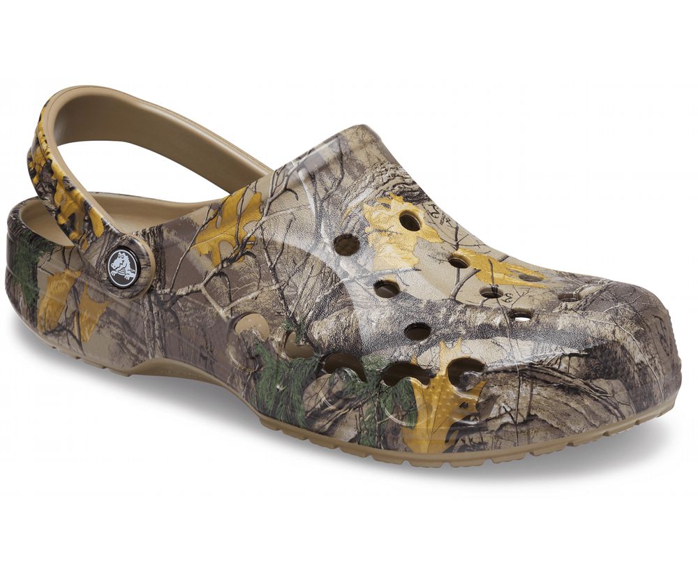 Crocs Baya Realtree Xtra® Træsko Dame Brune | 910-FETLDK