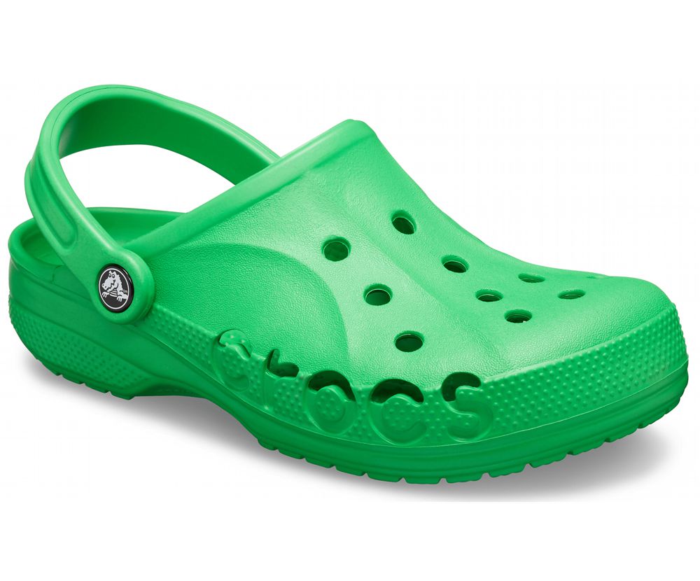 Crocs Baya Træsko Dame Grøn | 659-KIZMTW