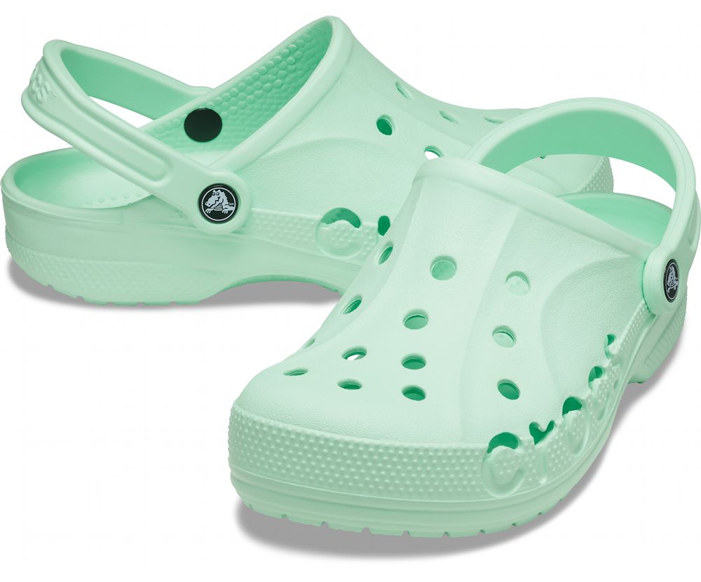 Crocs Baya Træsko Dame Grøn | 940-OGWLAQ