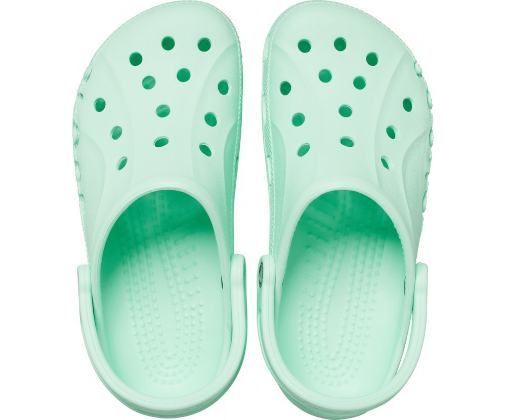 Crocs Baya Træsko Dame Grøn | 940-OGWLAQ