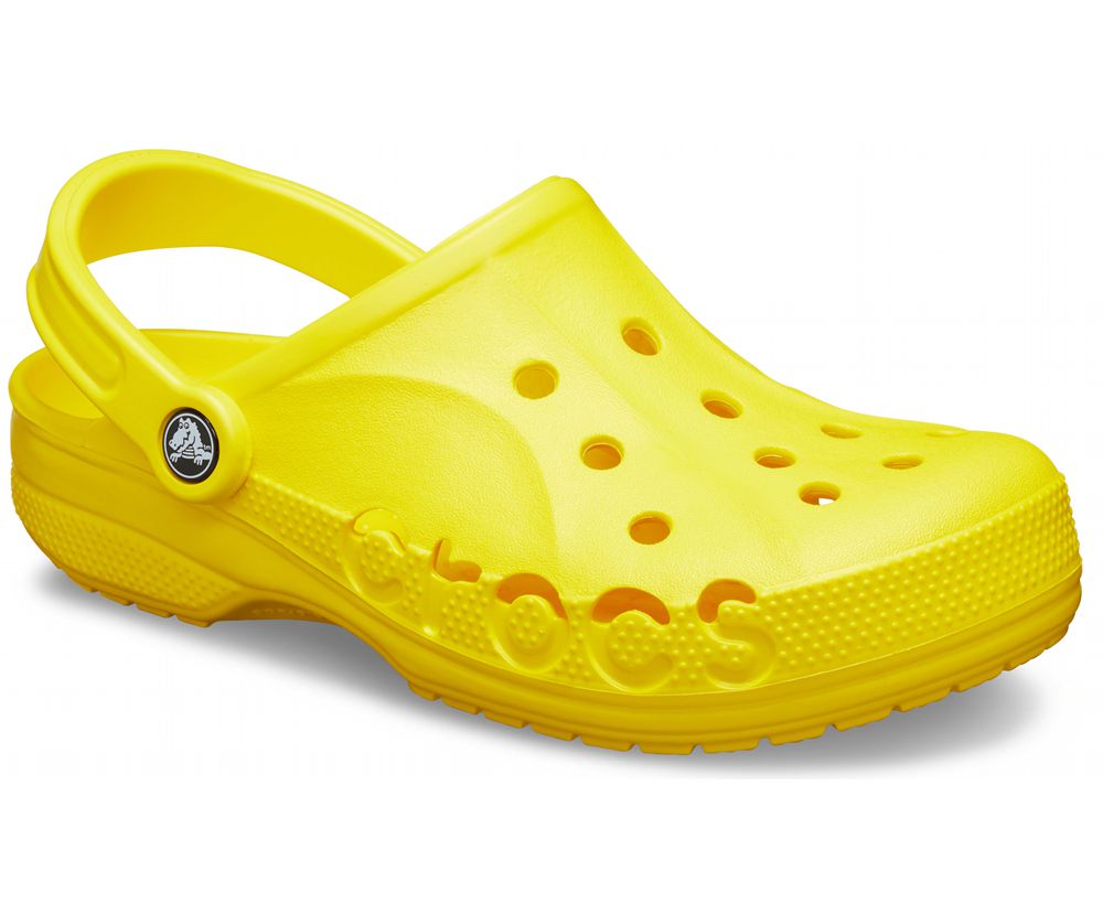 Crocs Baya Træsko Dame Gul | 589-YUOGKQ