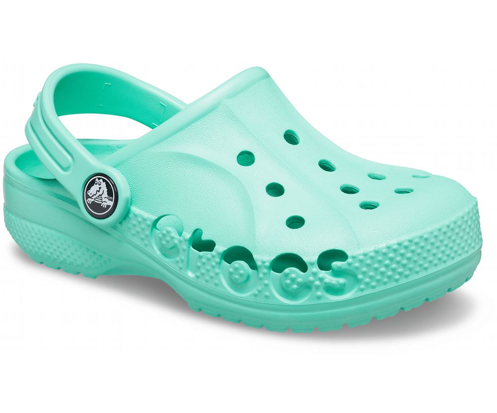 Crocs Baya Træsko Drenge Turkis | 670-CPSGKE