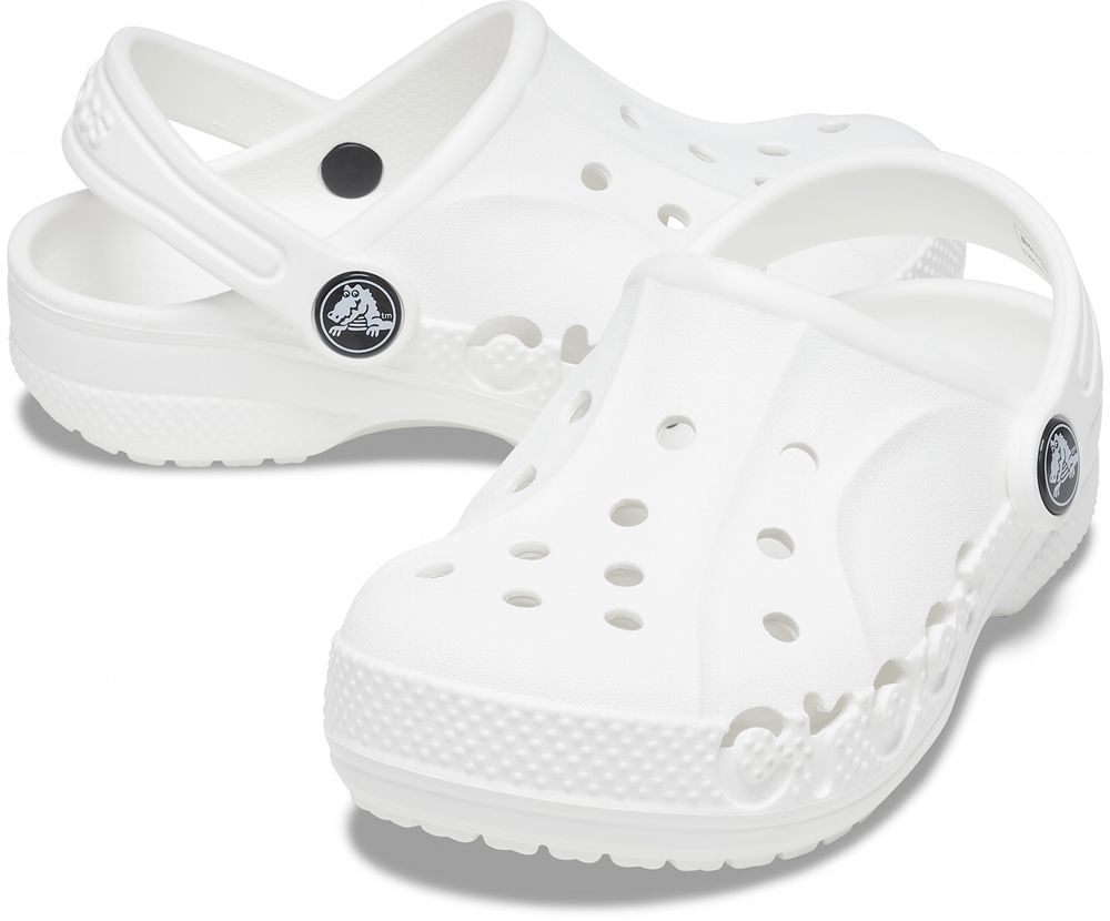 Crocs Baya Træsko Pige Hvide | 943-STGFXN