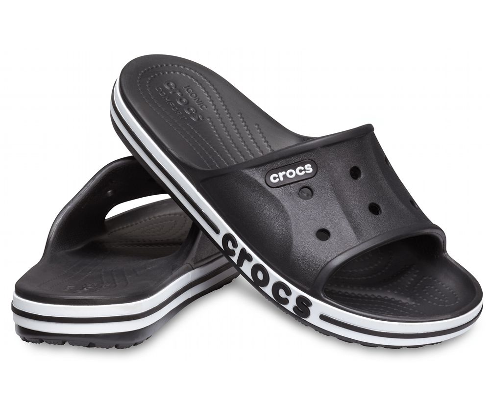 Crocs Bayaband Badesandaler Dame Sort | 748-RTLNEQ