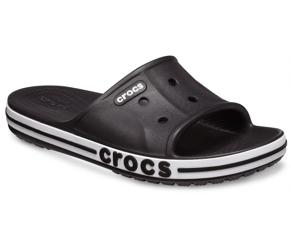 Crocs Bayaband Badesandaler Dame Sort | 748-RTLNEQ