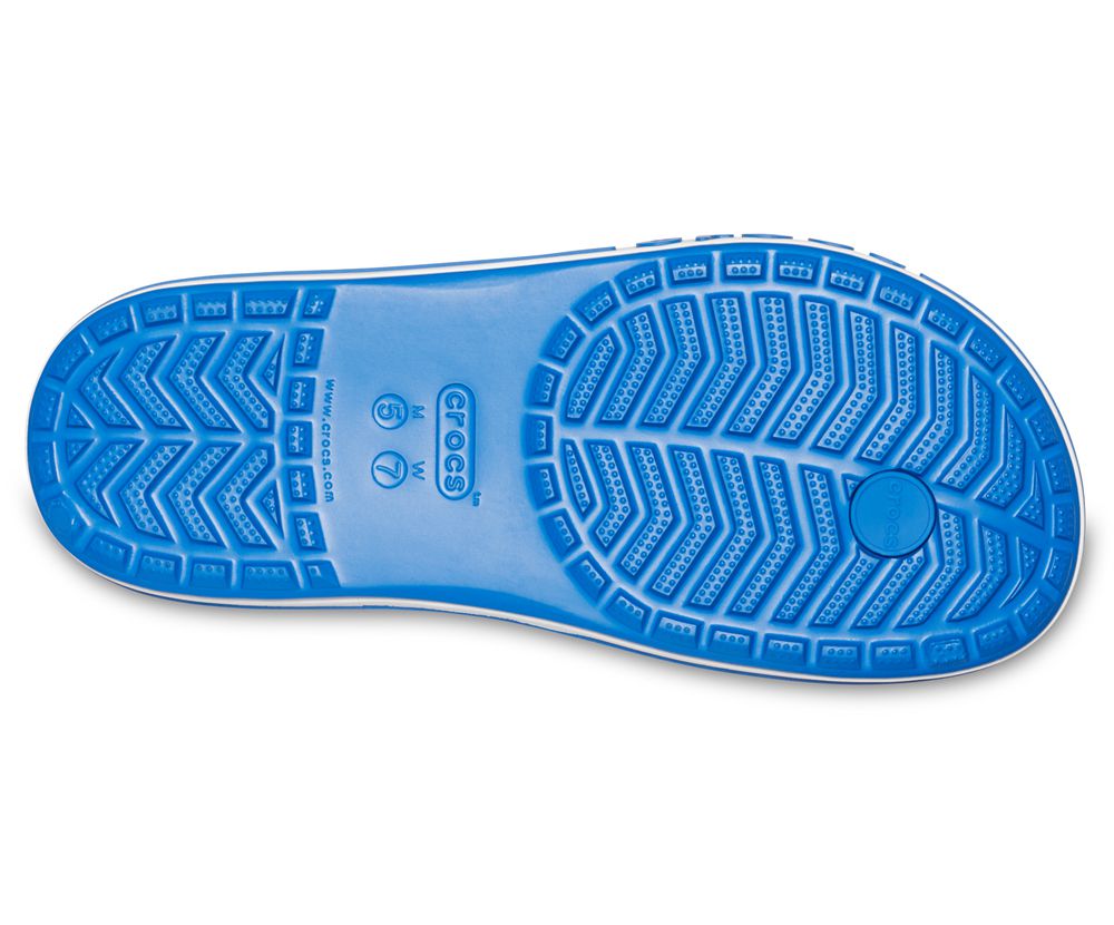 Crocs Bayaband Flip Sandaler Dame Blå | 729-RXDEWJ