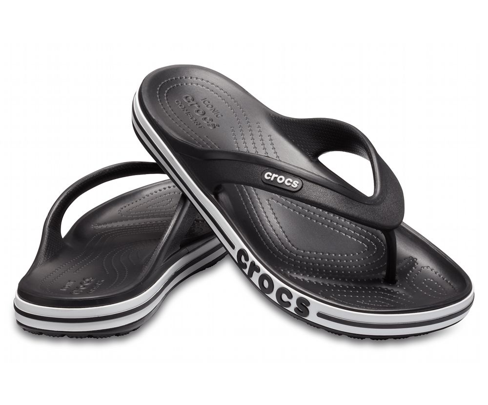 Crocs Bayaband Klipklapper Herre Sort | 723-VNHXBW