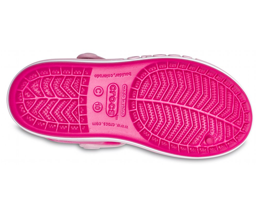 Crocs Bayaband Sandaler Drenge Lyserød | 820-DGVXIZ