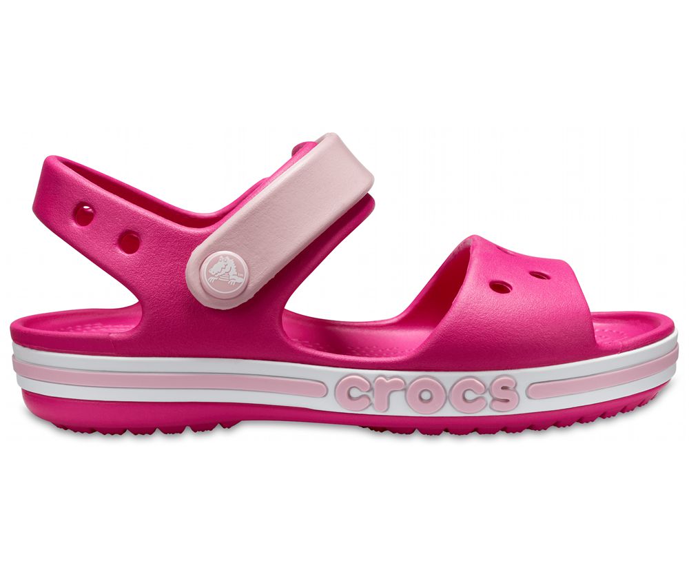 Crocs Bayaband Sandaler Drenge Lyserød | 820-DGVXIZ