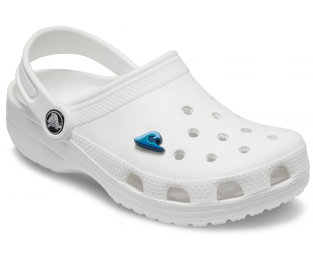 Crocs Big Wave Jibbitz Dame Blå | 840-TGCZRS