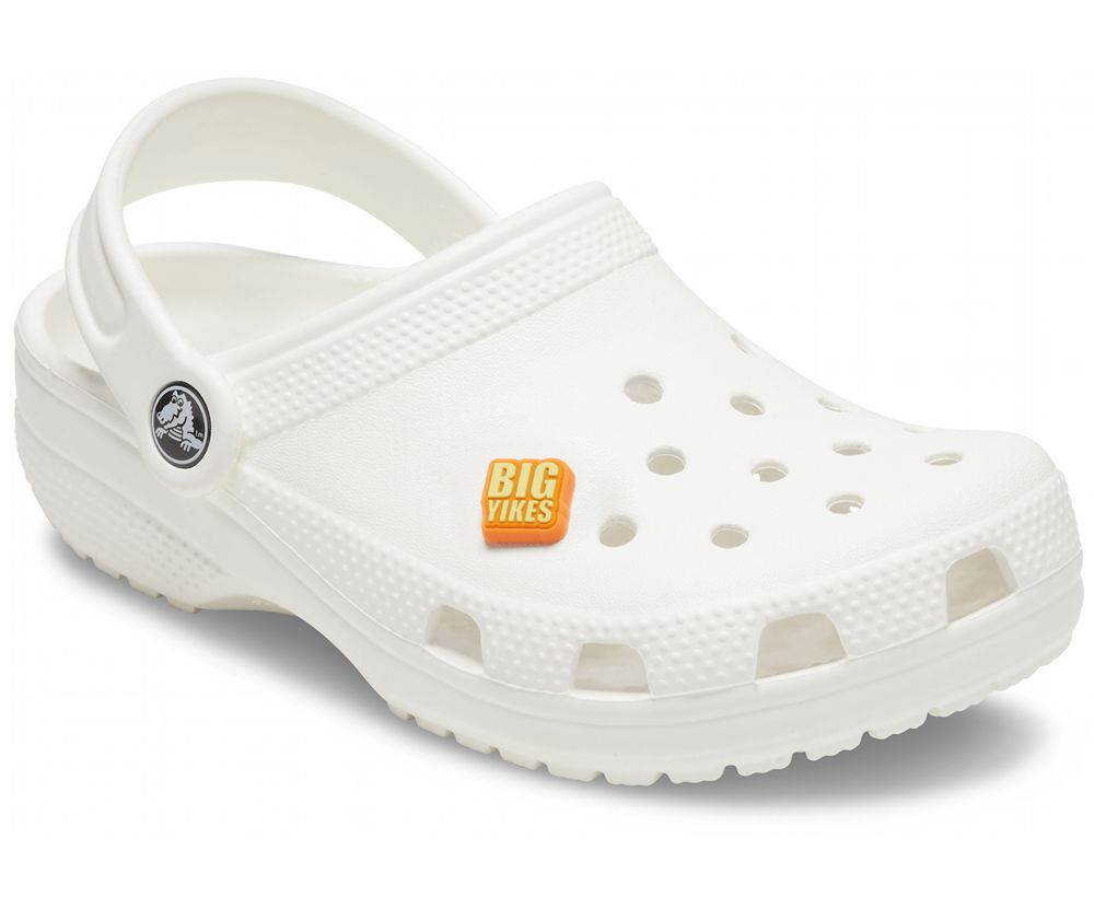 Crocs Big Yikes Jibbitz Dame Orange | 269-ZHNKXQ