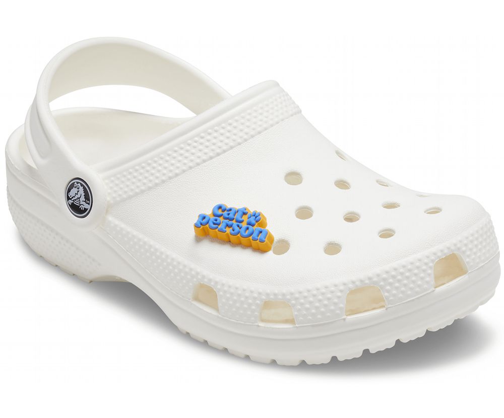 Crocs Cat Person Jibbitz Dame Blå | 270-MGZAYB