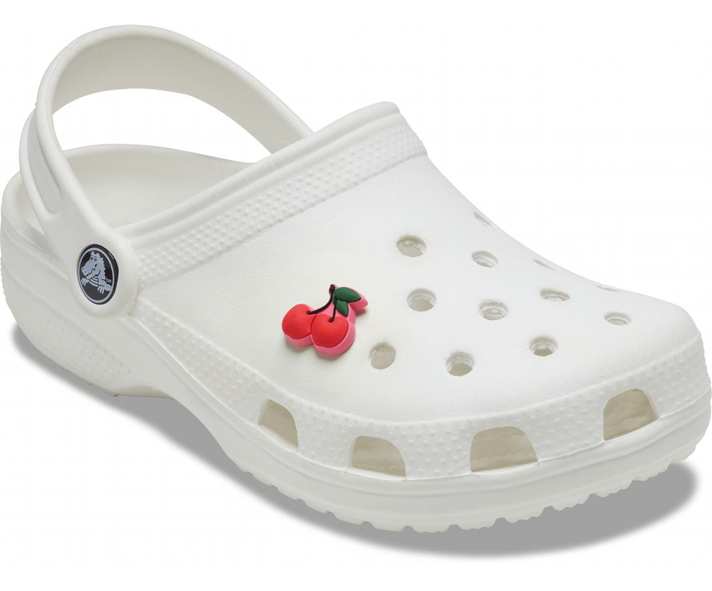 Crocs Cherries Jibbitz Dame Rød | 732-DSVXRB