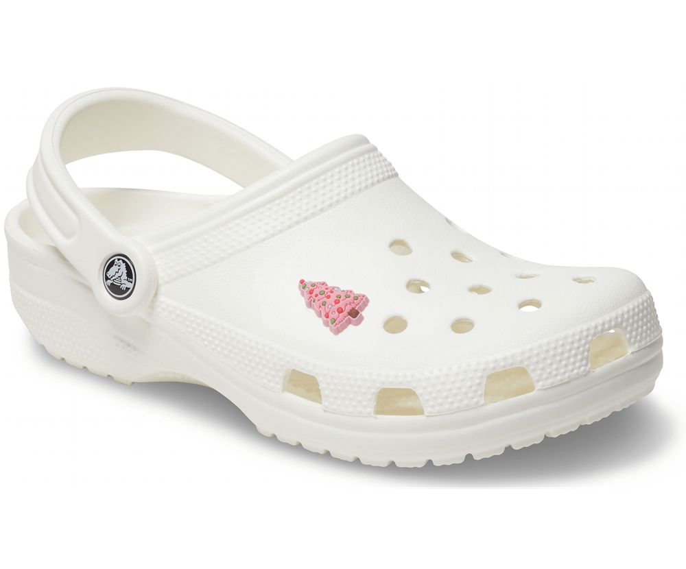 Crocs Christmas Tree Jibbitz Dame Lyserød | 218-WRDGMJ