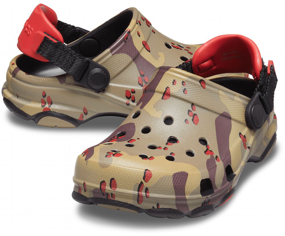 Crocs Classic All-Terrain Desert Træsko Pige Camouflage | 068-HIDKXR