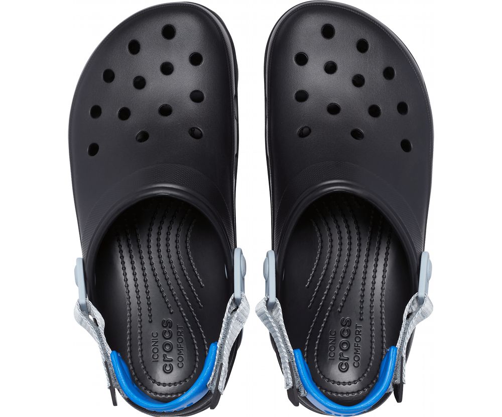 Crocs Classic All-Terrain Træsko Dame Sort | 349-BZOFQS