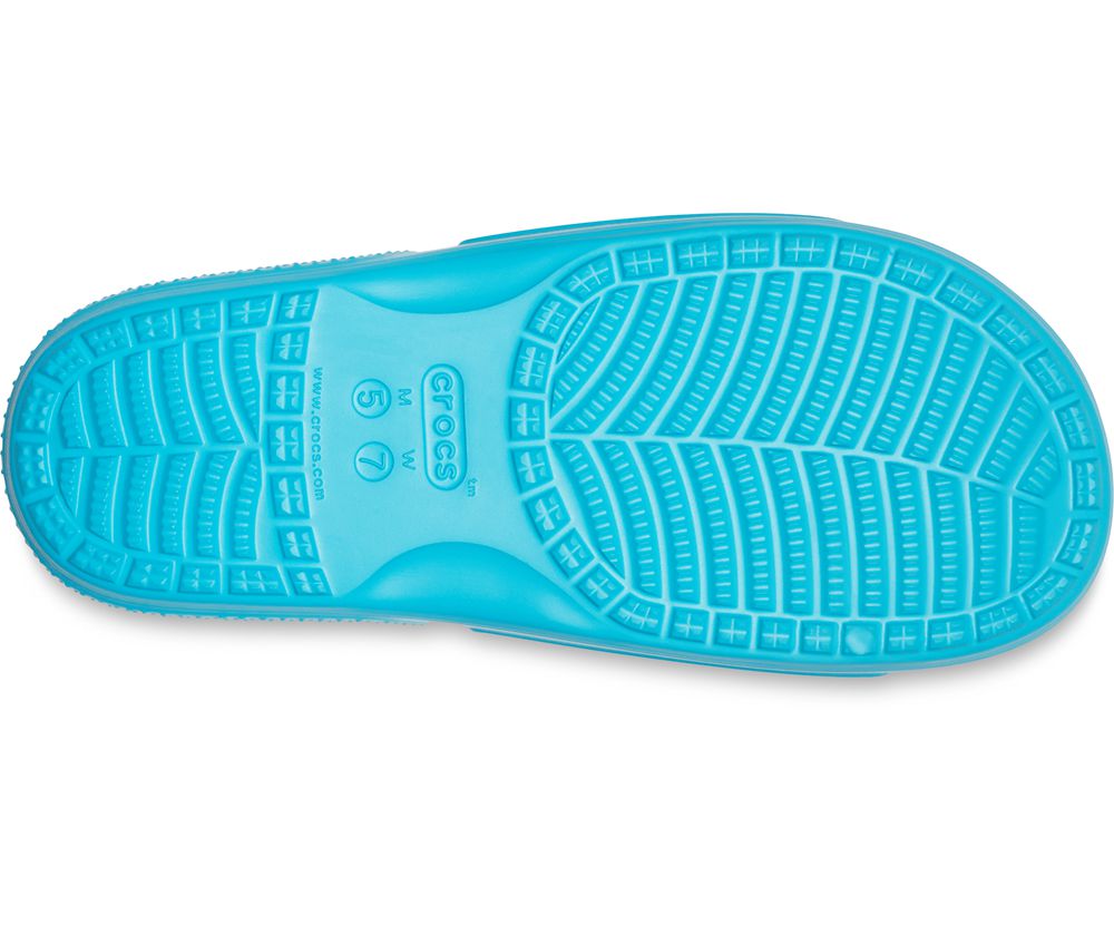 Crocs Classic Badesandaler Dame Blå | 263-PZGCTU