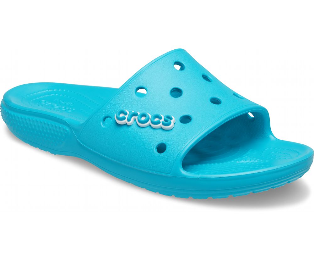 Crocs Classic Badesandaler Dame Blå | 263-PZGCTU