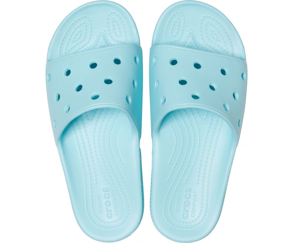 Crocs Classic Badesandaler Dame Blå | 621-NYTXOE