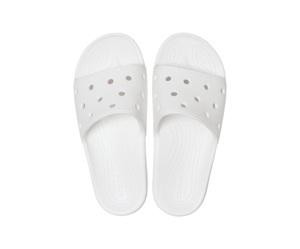 Crocs Classic Badesandaler Dame Hvide | 314-LRAPSY