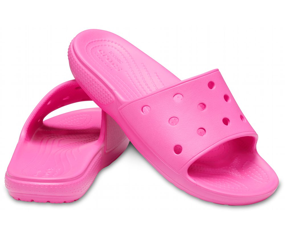 Crocs Classic Badesandaler Dame Lyserød | 968-KIHZBW