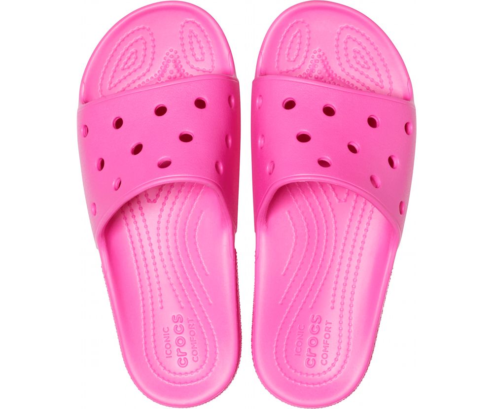 Crocs Classic Badesandaler Dame Lyserød | 968-KIHZBW